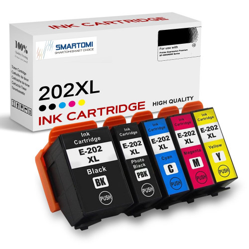 Compatibele inktpatronen SMARTOMI Epson 202XL 202 5PK (1K 1PB C M Y)