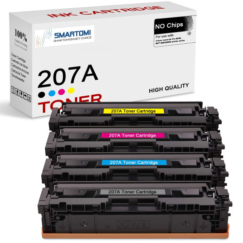 Compatibele SMARTOMI HP 207A 4pk KCMY tonercartridge (geen chip)