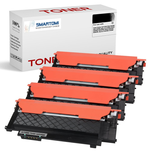 SMARTOMI Samsung CLT406S compatibel voor Samsung CLT406S 4PK tonercartridge