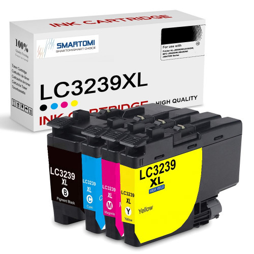 SMARTOMI Brother LC3239XL LC3239 compatibele Brother inktcartridges 4PK (KCMY)