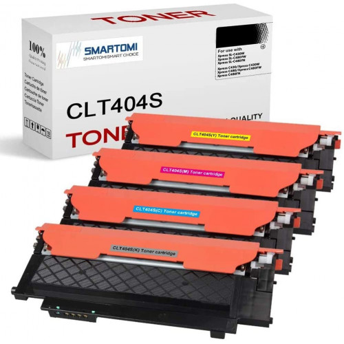Samsung CLT-404S CLT-P404C tonercartridge compatibele SMARTOMI 4PK