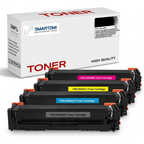 Compatibele SMARTOMI Canon-tonercartridge 045H CRG054H 4PK